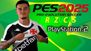 INCRIVEL NOVO PES2025 NO PLAYSTATION 2 Ps2 aethersx2 pcsx2 Opl [upl. by Parsons]