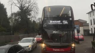 Part 5 of route 3 to sandhurst but bus carries on to yateley E300 27618 GX10 HCF [upl. by Cheffetz]