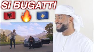 ARAB REACTION TO ALBANIAN MUSIC BY Gjiko ft Skerdi  Si Bugatti FUNNY [upl. by Milissent]