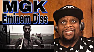 MGK  Rap Devil Official Video Eminem Diss Reaction 🔥🔥💪🏾 [upl. by Edelsten503]