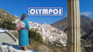 Karpathos Greece  Olympos ▶ Historical Mountain Village ▶ In 4K [upl. by Adlig]