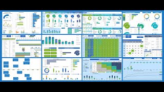 DEMO OF MULTIPLE PROJECTS TRACKING PLANNING amp PORTFOLIO MANAGEMENT DASHBOARD TEMPLATE IN EXCEL [upl. by Gabbi]