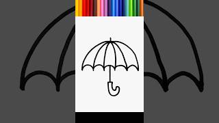 🌈 Desenho e música para Crianças☔ guardachuva arcoíris [upl. by Downes517]