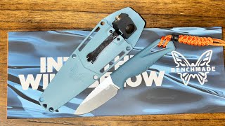 Benchmade 18050 Intersect Small Fixed Blade Knife Review [upl. by Eirhtug522]