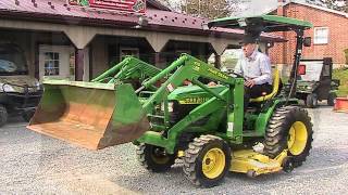 John Deere 4100 Tractor 410 Loader on EBAY [upl. by Anec]