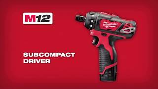 Milwaukee M12 BD Skruvdragare [upl. by Letti80]