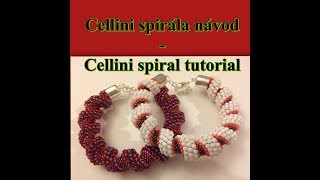 Cellini spirála video návod  Cellini spiral tutorial [upl. by Verras480]