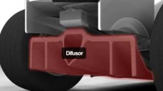 Diffuser \ Difusor  BrawnGP  Willians  Toyota [upl. by Alodee353]