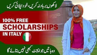 Study In Italy For Free  Scholarships In Italy without IELTS  Italy Visa For Pakistani amp Indian [upl. by Sloan]