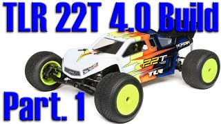 Building a TLR 22T 40 110 2wd Stadium Truck for Off Road Mod Racing  Pt 1 [upl. by Natie]