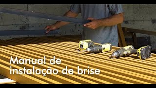 Manual de instalação de brise [upl. by Blondy]