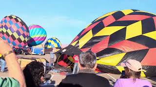 Havasu balloon fest Mass Ascension 2024 Thursday [upl. by Yrojram]