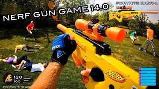 NERF GUN GAME 140  Nerf First Person Shooter [upl. by Elyad684]