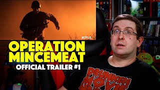 REACTION Operation Mincemeat Trailer  Colin Firth Netflix Movie 2022 [upl. by Nita]