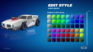 My Rocket League Car DOMINUS GT got imported to Fortnite [upl. by Rowney]