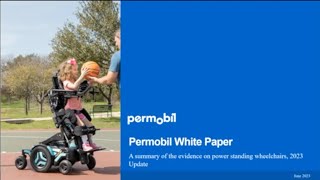 Permobil Webinar STANDING whitepaper 2023  medical evidence [upl. by Atalaya674]