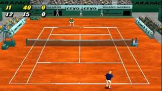 Roland Garros 2001 sur Playstation [upl. by Liggett]