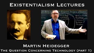 Martin Heidegger  Question Concerning Technology part 1  Existentialist Philosophy amp Literature [upl. by Ellicott]