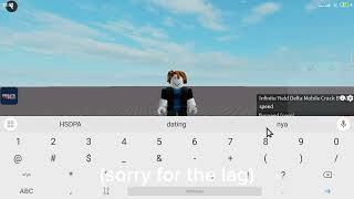 FE delta infinite yield script  Pastebin  roblox [upl. by Lanaj112]