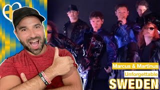 Reaction 🇸🇪 Marcus amp Martinus  Unforgettable  Eurovision 2024 Sweden [upl. by Oesile830]