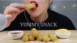 Mozzarella Sticks ASMR  Midnight Snack [upl. by Arat]