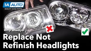 Why you Should Replace Not Restore Headlights [upl. by Yddor]