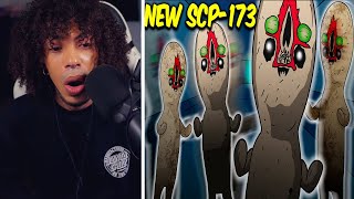 Horror Fan Reacts To SCP173 The Sculpture For The First Time [upl. by Brunhilda]