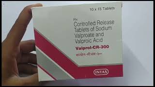 Valprol CR 300 Tablet  Sodium Valproate and Valproic Acid Tablets  Valprol CR 300mg Tablet Uses [upl. by Meela]