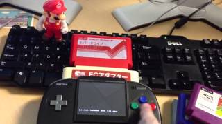 Everdrive N8 with Gamejoy Famicom FOAC  NOAC Adapter and R [upl. by Mott]