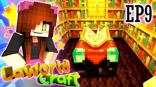 LaWorld Craft EP9  Too Many Cows for an Enchanting Room  Minecraft Modded Single Survival [upl. by Zaob]