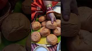 Bun maska with homemade makhan foodzeee [upl. by Sadler156]