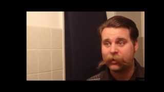 Moustache Trim amp How to apply Dubs quotFirmquot Wax Video  Mustache Wax [upl. by Hett419]