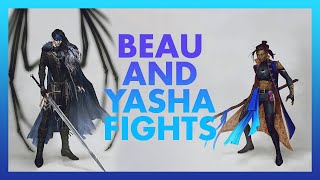 Every Time Beau and Yasha Have Physically Fought Each Other  Critical Role [upl. by Richman195]