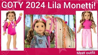 American girl GOTY 2024 Lila Monetti first impressions [upl. by Ateekram]