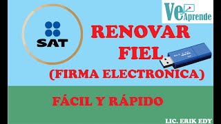 ¿COMO RENOVAR LA EFIRMA FIRMA ELECTRONICA 2021 FACIL Y RAPIDO [upl. by Gitlow]