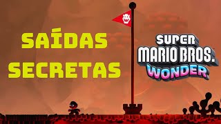 Todas as saídas secretas do Super Mario Bros Wonder [upl. by Ltsyrk]