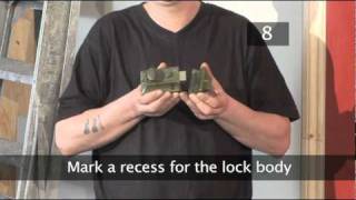 How To Fit A Cylinder Night Latch [upl. by Hilda367]