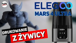 Drukarka żywiczna Elegoo Mars 4 Ultra  Hardware [upl. by Darrick402]