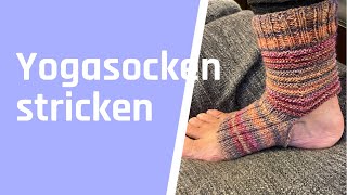 Yoga Socken elastisches Sockenmuster [upl. by Fayola]