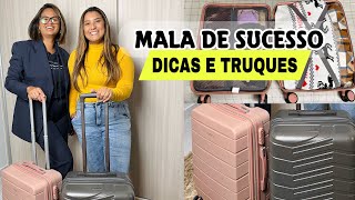 APRENDA A ORGANIZAR SUA MALA DE VIAGEM DE FORMA ESTRATÉGICA SEM LEVAR PEÇAS DESNECESSÁRIAS viagem [upl. by Annuaerb648]