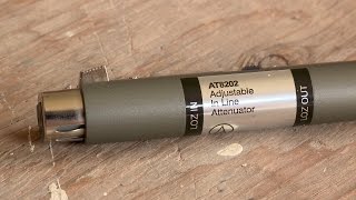 AudioTechnica AT8202 Adjustable InLine Attenuator Review [upl. by Itnahs]