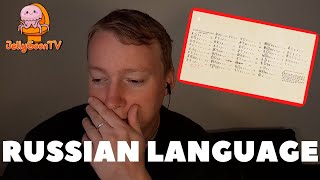 Russian Language in 18 Minutes  Reaction [upl. by Hadwin]