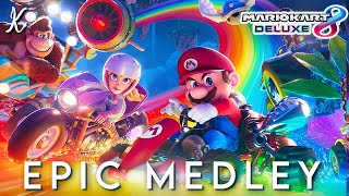 Mario Kart Rainbow Road  Epic Orchestral Medley N64 Wii MK7 MK8 DS Double Dash [upl. by Kendre]