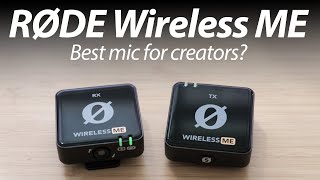 Rode Wireless ME review BEST microphone for YouTube vlog and creators [upl. by Arriek]