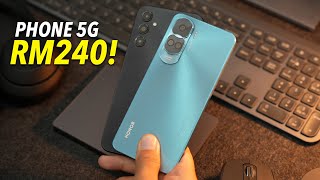 Phone 5G RM240 Je – HONOR 90 Lite 5G Dapat Sekali Internet Laju 😱 [upl. by Reffotsirhc]