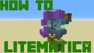 How to USE Litematica Everything You Can Do With It Almost Minecraft Java Tutorial [upl. by Cristie]