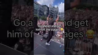 KSI SINGS THICK OF IT LIVE ON STAGE 😂😂 ksi funny shorts [upl. by Ikila]