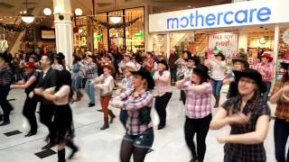 Nathan Carter line dancing in Ireland [upl. by Aitnahc92]