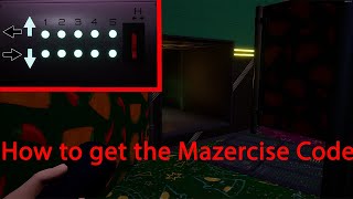 How to get the Mazercise Vent Code in FNAF Security Breach Updated [upl. by Buxton611]