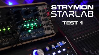 Strymon Starlab amp ASM Hydrasynth  test 1 headphones recommended [upl. by Rimidalb]